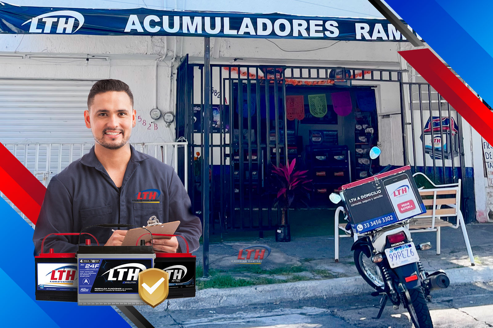 servicio de baterias lth a domicilio servicio de instalacion y soporte